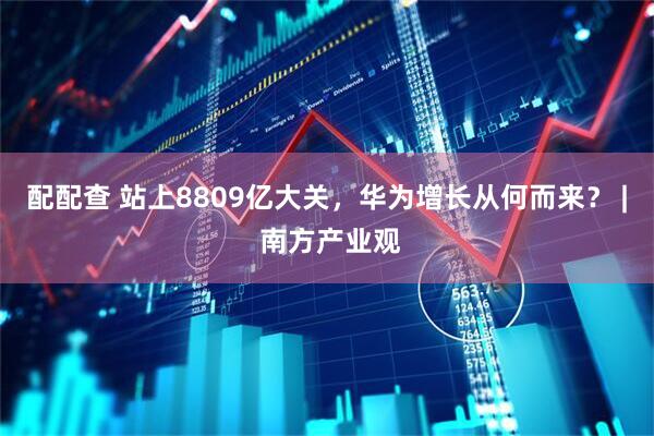 配配查 站上8809亿大关，华为增长从何而来？ | 南方产业观